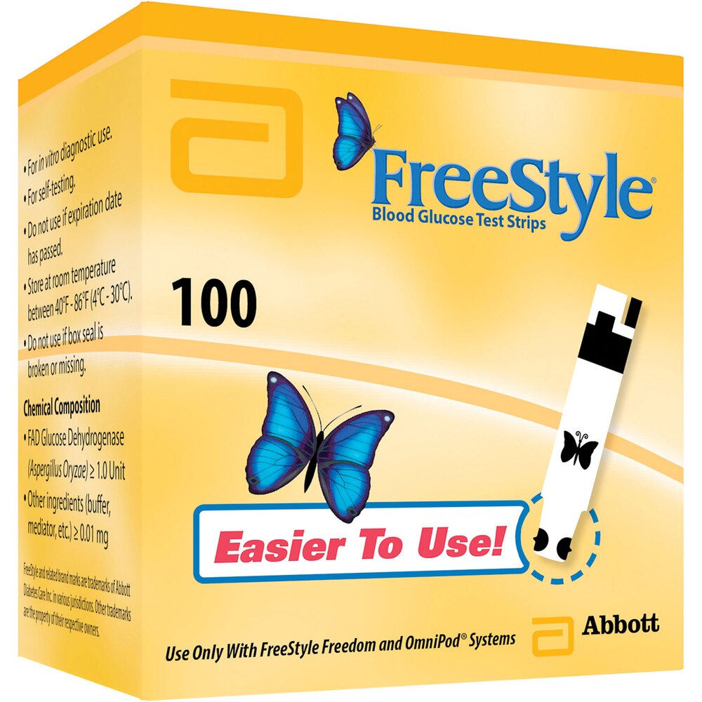 Freestyle Test Strips, 100 COUNT