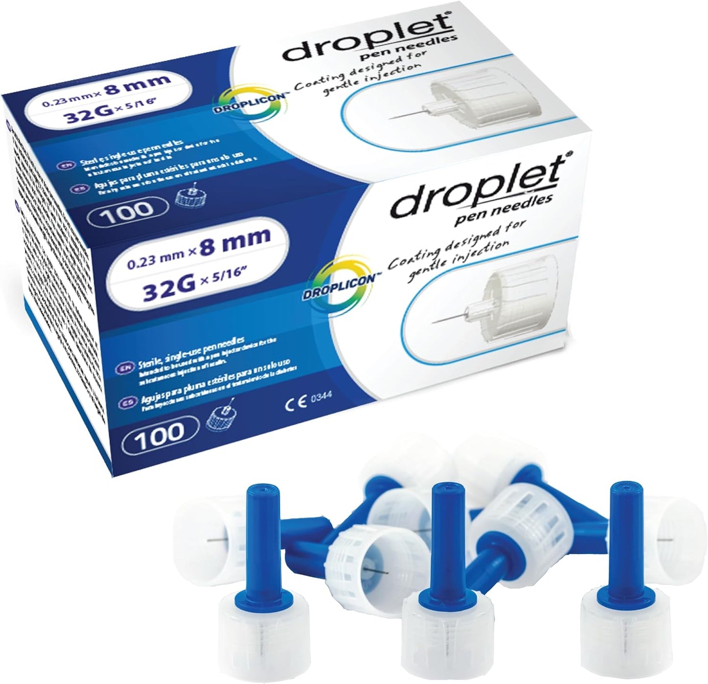 32G x 8mm Pen Needles