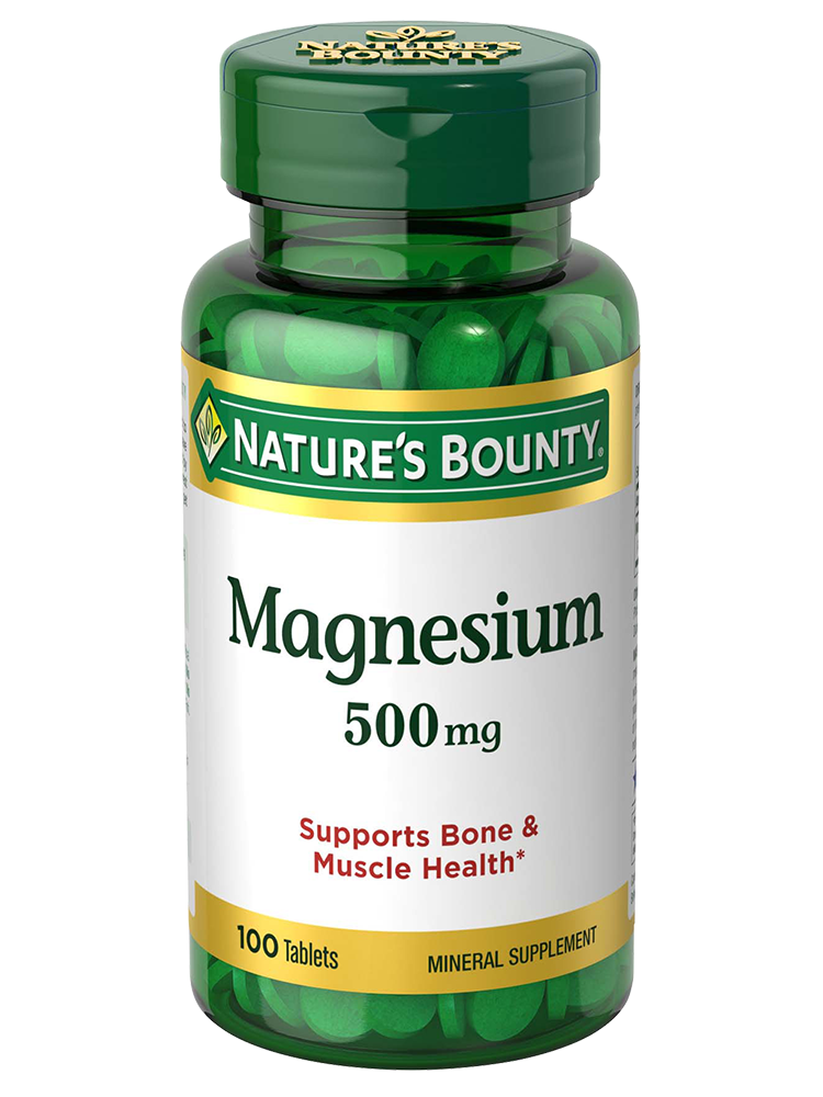 Nature's Bounty Magnesium 500mg 200ct