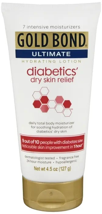 Gold Bond Ultimate Diabetics' Dry Skin Hydrating Relief Lotion, 4.5 oz