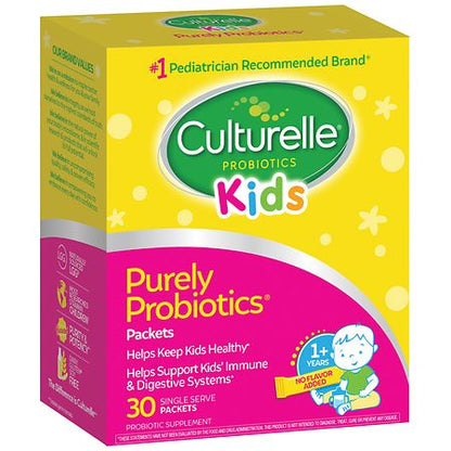 Culturelle Kids Daily Probiotic Chewables – Bursting Berry Flavor, 30 Count