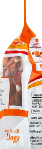 Good 'n' Fun Triple Flavor Kabobs – 1.5 lb Pack | Long-Lasting Rawhide Chews with Chicken, Duck & Liver