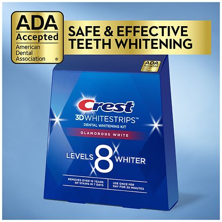 Crest 3D Whitestrips Glamorous White Teeth Whitening Kit
