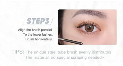 Judydoll 3D Curling Eyelash Iron Mascara – Black | Long-Lasting, Smudge-Proof, 0.03mm Fiber Lash Extension