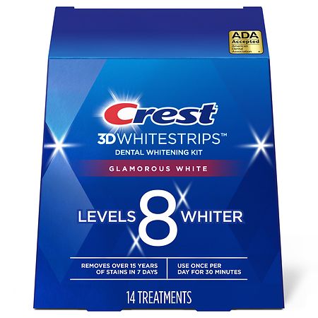 Crest 3D Whitestrips Glamorous White Teeth Whitening Kit