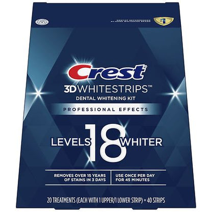 Crest 3D Whitestrips Professional Effects Teeth Whitening Kit