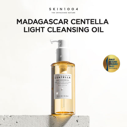 SKIN1004 Madagascar Centella Light Cleansing Oil – 200ml Gentle Korean Makeup Remover