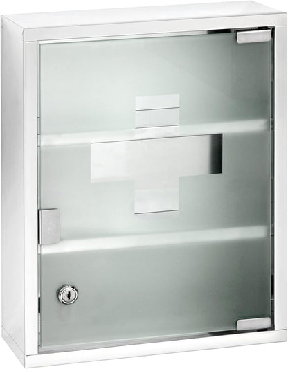 WENKO Medicine Cabinet with Lock