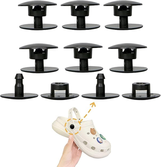 8 Sets Replacement Rivets for Crocs, Replacement Parts for Crocs
