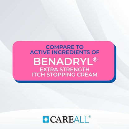 CareAll Anti-Itch Cream 1.25oz Histamine Blocking, Diphenhydramine HCI 2%