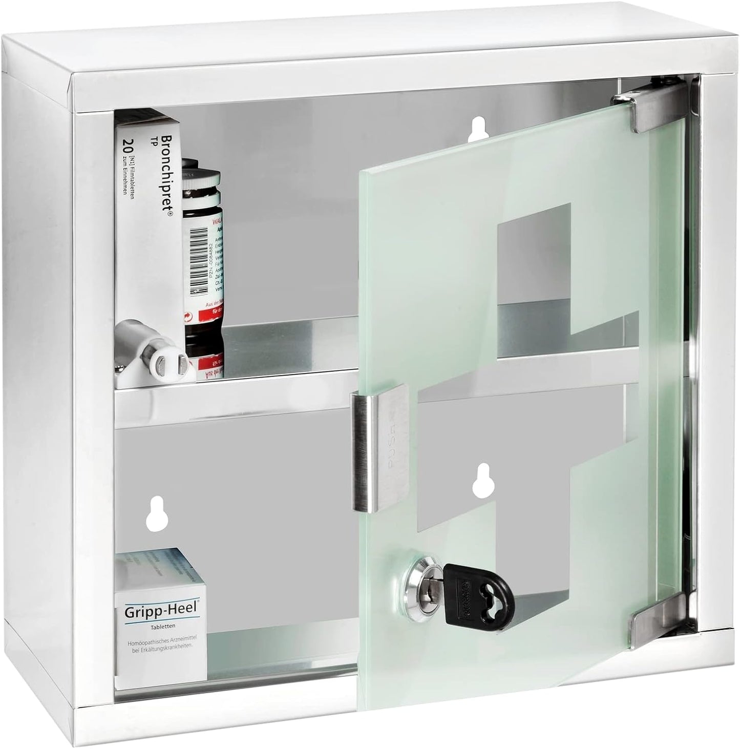 WENKO Medicine Cabinet with Lock
