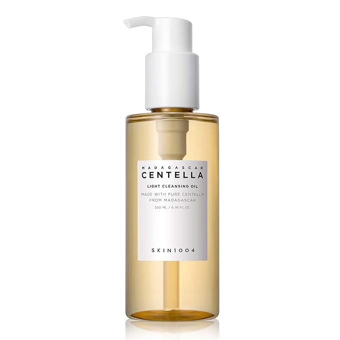 SKIN1004 Madagascar Centella Light Cleansing Oil – 200ml Gentle Korean Makeup Remover