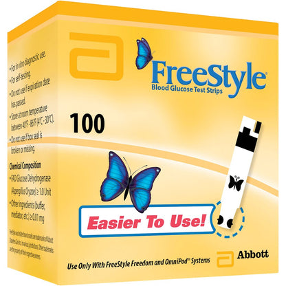 Freestyle Test Strips, 100 COUNT