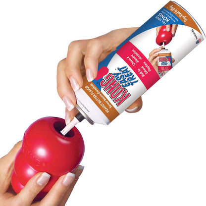 KONG Easy Treat Peanut Butter – 8 oz Dog Treat Paste for Stuffing Toys