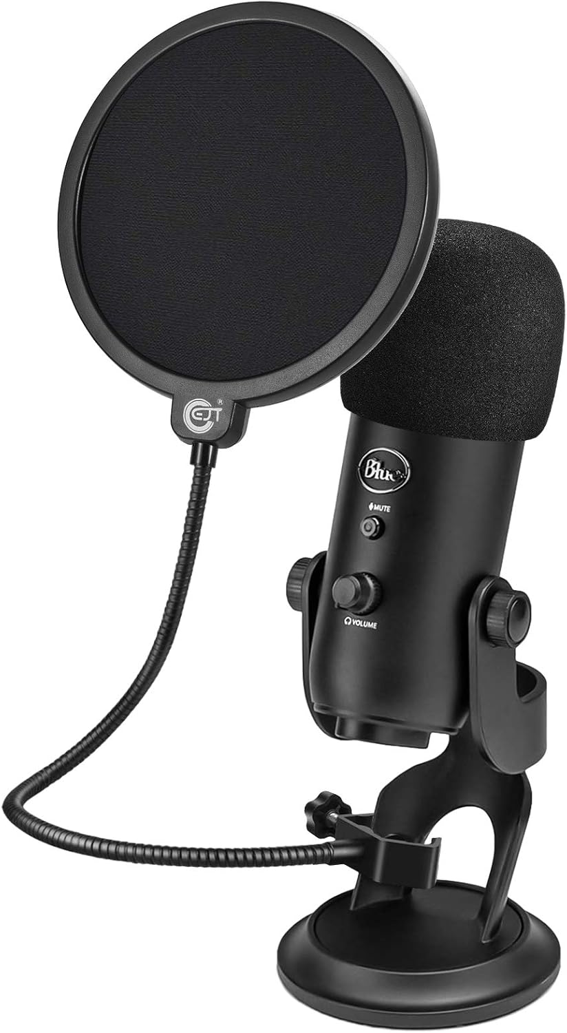 Bee Life 360° Gooseneck Microphone with Stabilization – Ideal for Broadcasting & Recording