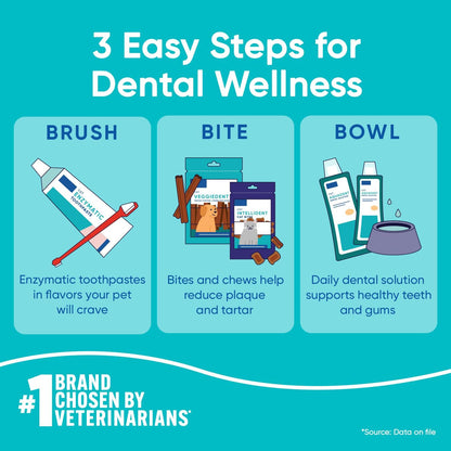 Virbac C.E.T. Enzymatic Oral Hygiene Chews for Large Dogs – 30 Count