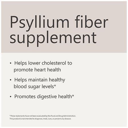 Walgreens Fiber Capsules