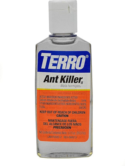 TERRO Liquid Ant Killer – 6 Pre-Filled Bait Stations – Indoor & Outdoor Ant Control