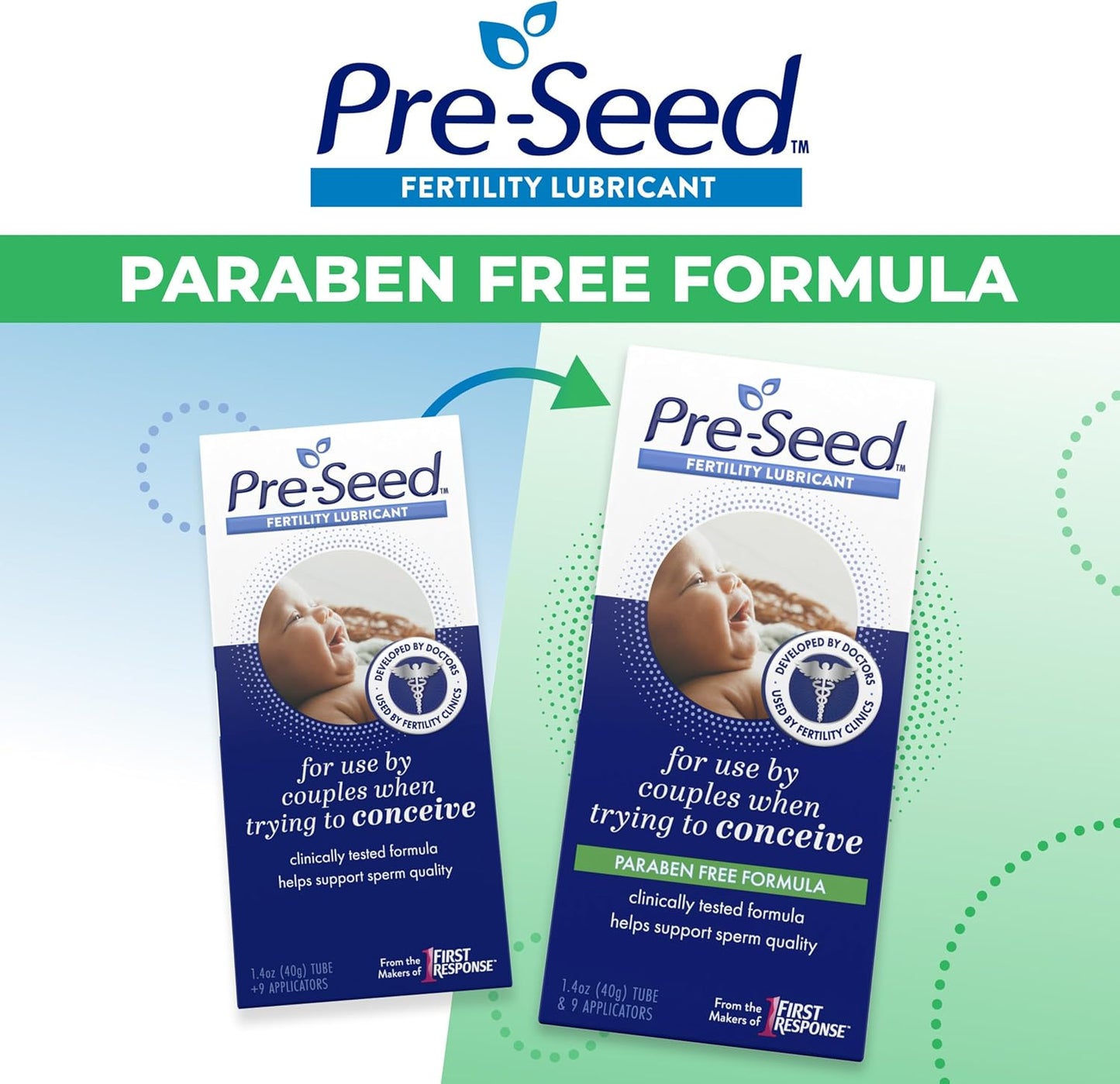 Pre-Seed Fertility Lubricant, For Use by Couples Trying to Conceive