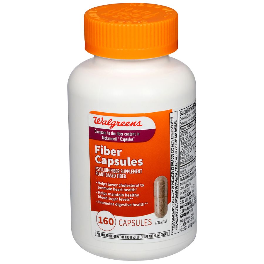 Walgreens Fiber Capsules