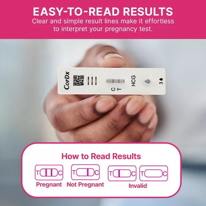 CorDx One Step hCG Pregnancy Test Cassette