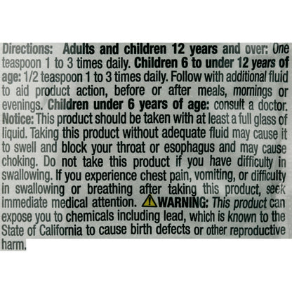 Konsyl Daily Psyllium Fiber Powder – All-Natural & Gluten-Free