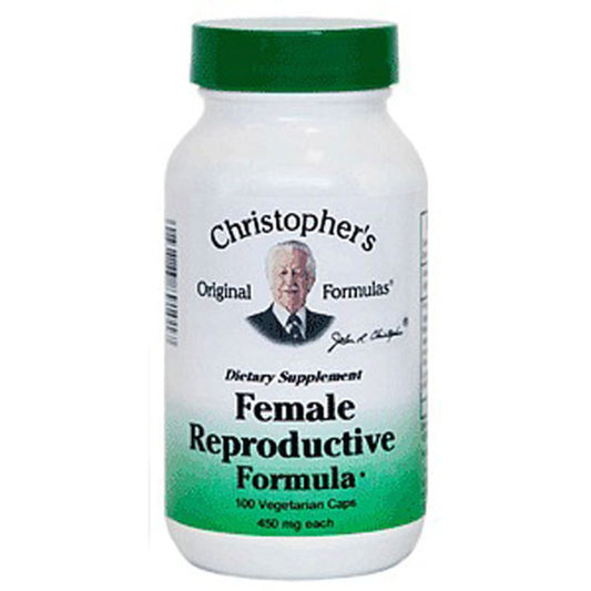 Dr. Christophers Female Reproductive 450 Mg Capsules, 100 Ea