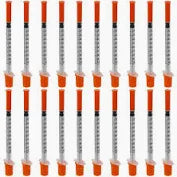 1cc 28G x 1/2"  Insulin Syringes