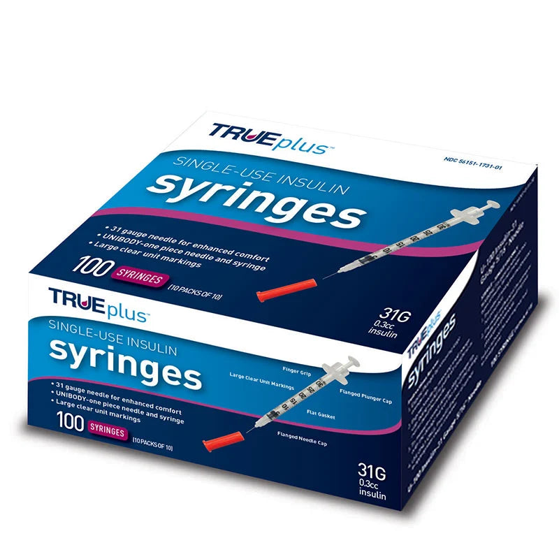 3/10cc 31G 8mm (5/16")L Syringes